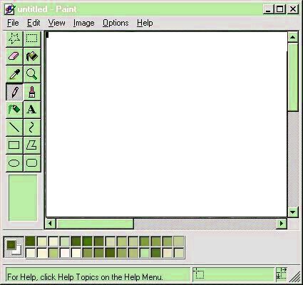 Moldura MS Paint